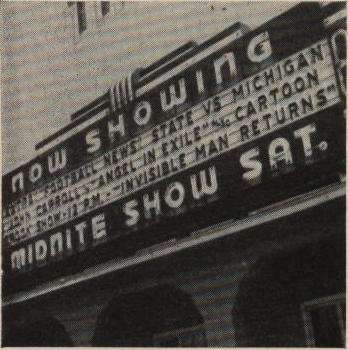 Lansing Drive-In Theatre - Marquee - Photo From Rg